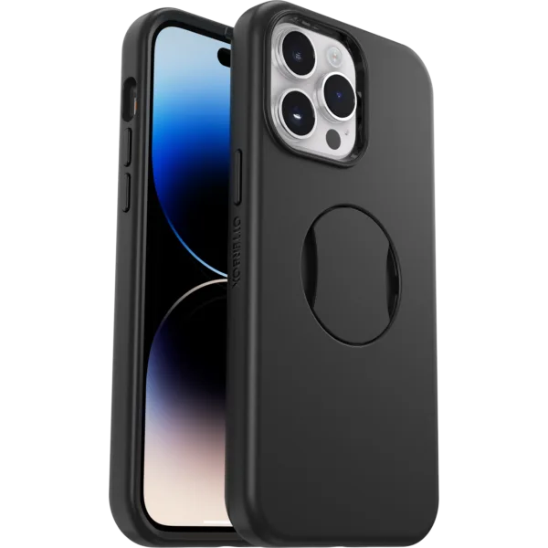 iPhone 14 Pro Max Case | OtterGrip Symmetry Series Black iPhone 14 Pro Max Case | OtterGrip Symmetry Series Black