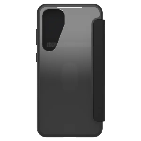 Galaxy S25+ Case | React Series Folio Black Crystal Galaxy S25+ Case | React Series Folio Black Crystal