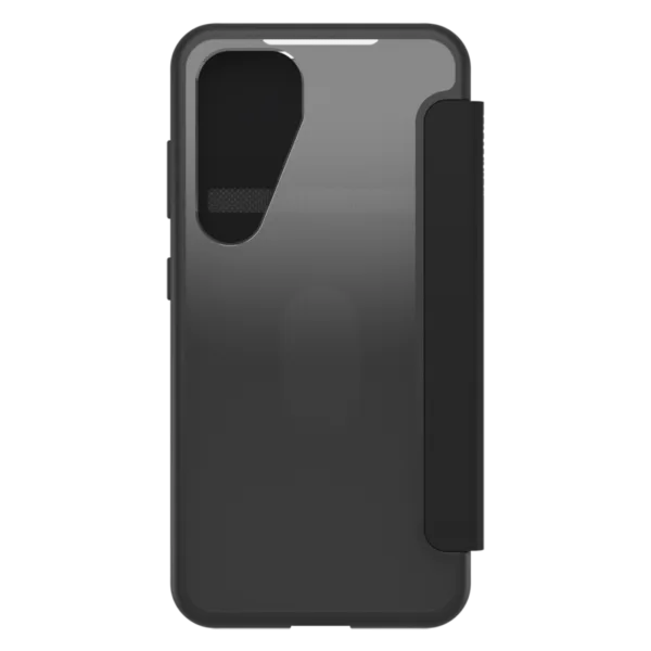 Galaxy S25 Case | React Series Folio Black Crystal Galaxy S25 Case | React Series Folio Black Crystal