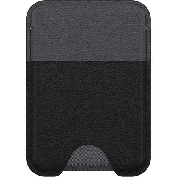 iPhone Wallet | Symmetry Cactus Leather Wallet Noir Ash