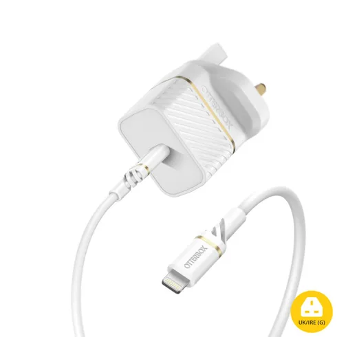 Premium Wall Charger + Cable | Lightning to USB-C Cloud Dust